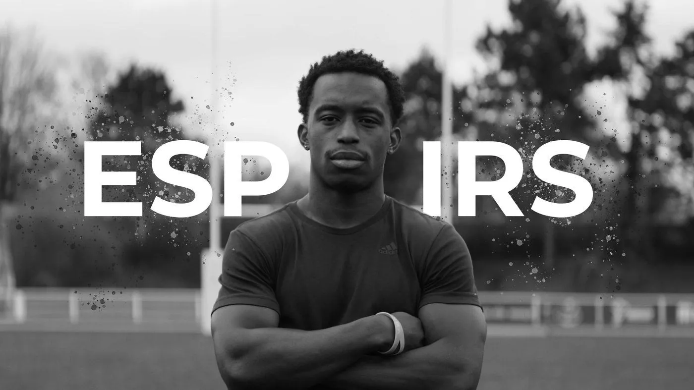 Athlete mid-effort, shot on location.